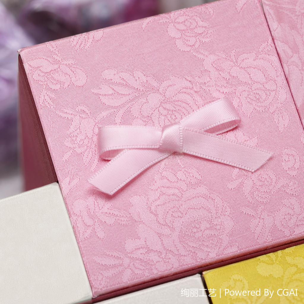 High-end velvet jewelry gift box, special packaging box for necklaces, bracelets and rings Application Scenario