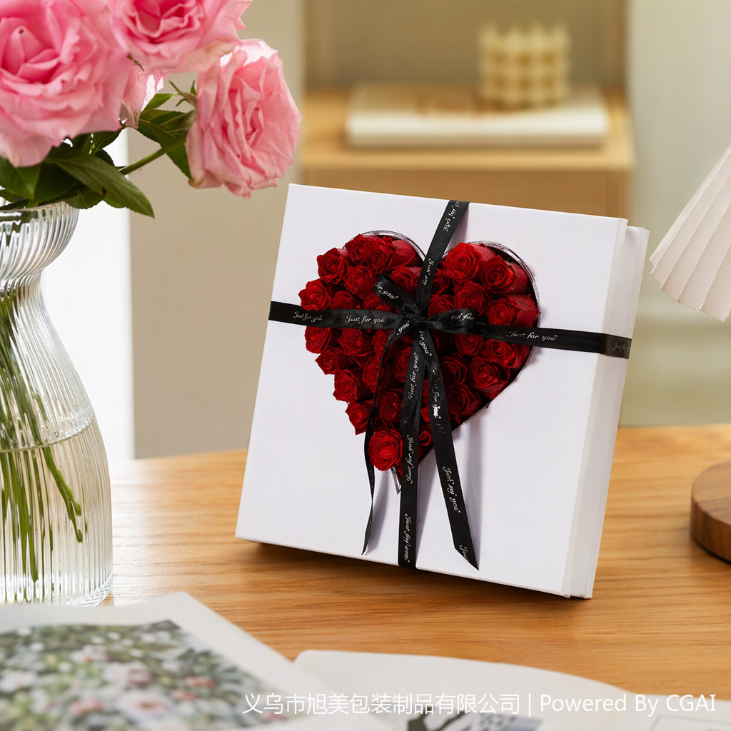 Thickened and firm souvenir gift box, extra-large packaging box, specially designed for festivals, weddings and gift-giving details Picture