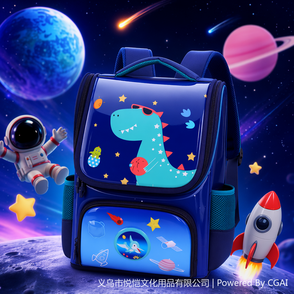 书包/跨境硬壳书包/书包三件套/超声波书包/小学生书包跨境细节图