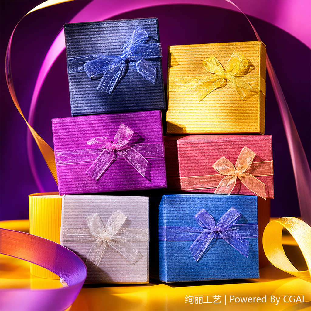 Jewelry gift box, necklace, bracelet, ring and accessory universal packaging box, gift box, necklace box Specification image