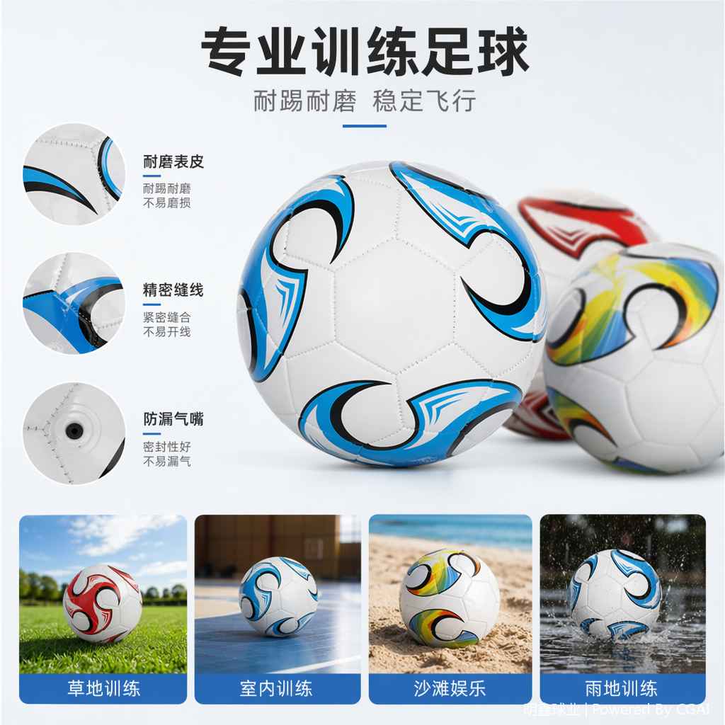 Fordpo World Cup PU leather rubber football official match training ball