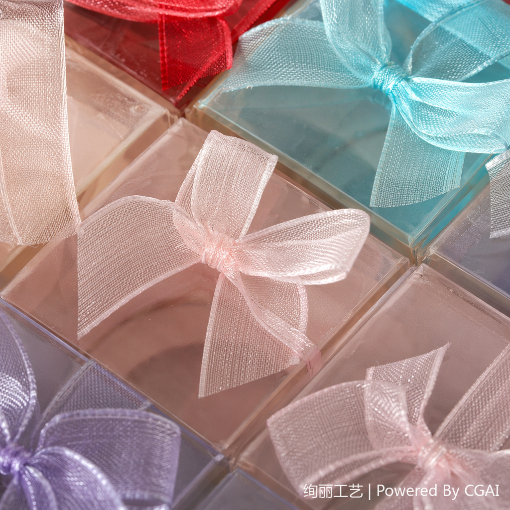 Colorful bow velvet jewelry box, women's gift box jewelry Application Scenario