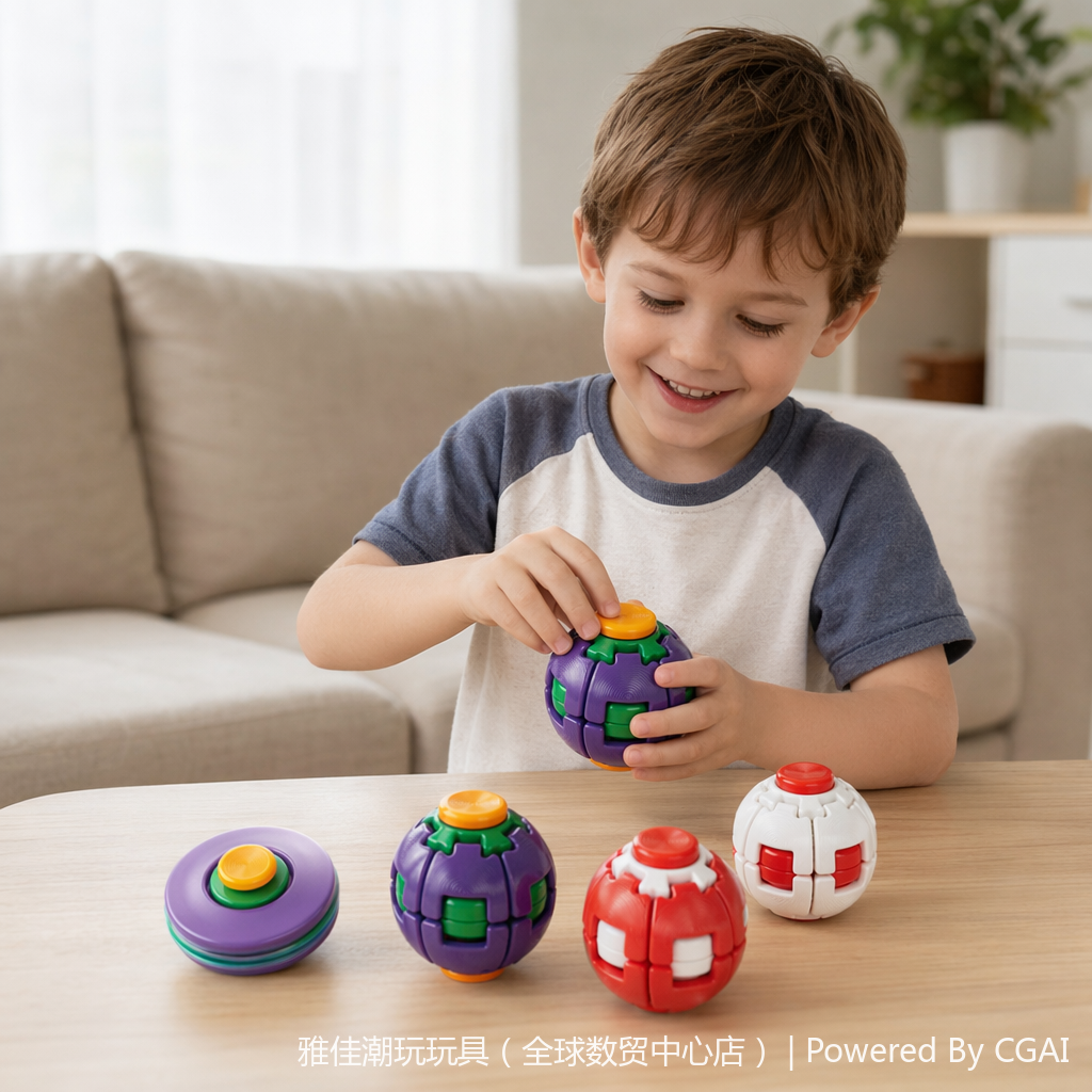 3D Stress-relieving gyroscope details Picture