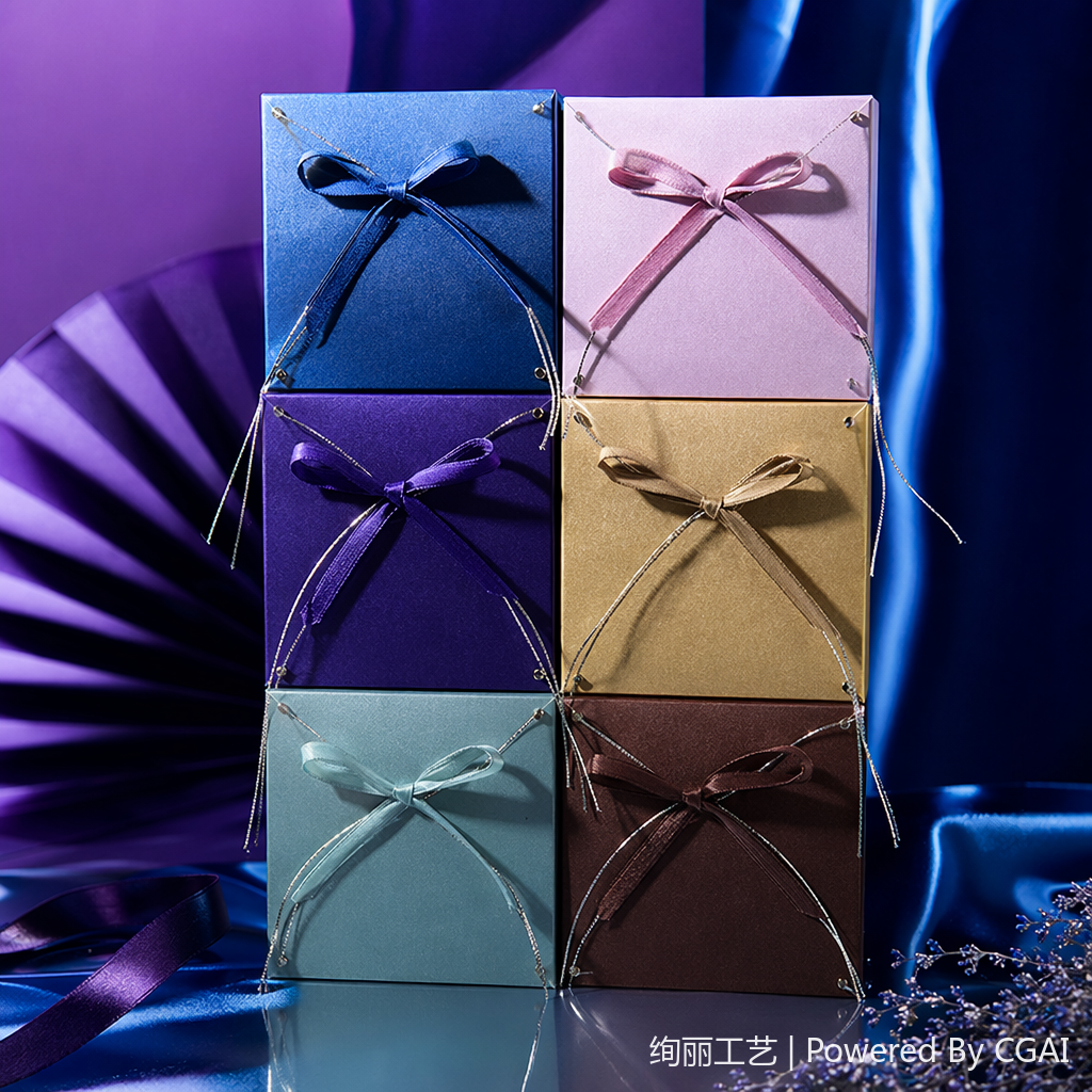 Jewelry gift box, necklace, bracelet and ring universal accessory packaging box Specification image