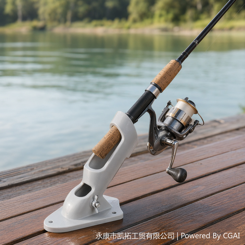 The base of the wall flagpole is made of aluminum alloy, with adjustable Angle and thickened durability details Picture