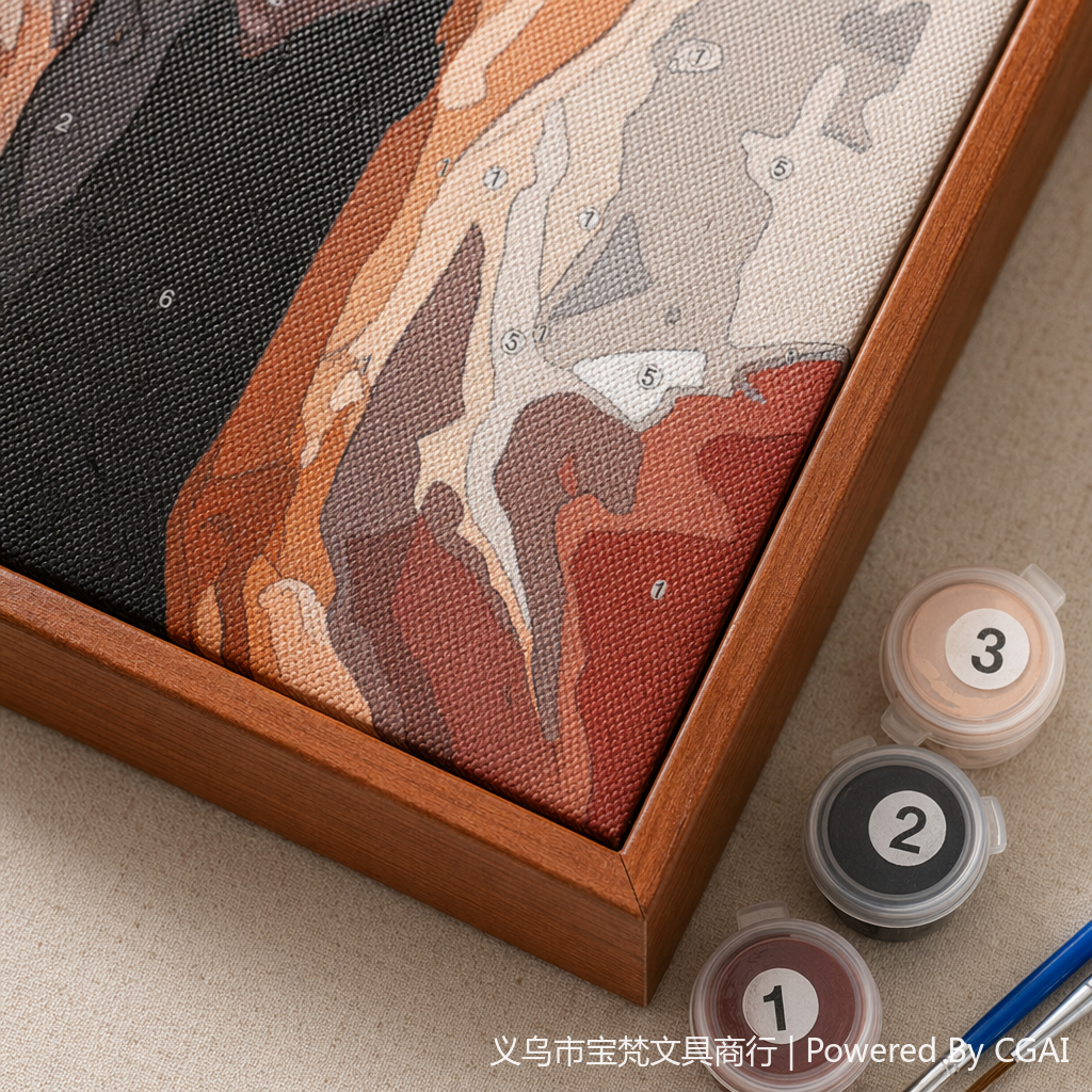 Best-selling DIY diamond paintings for foreign trade, cross-border Amazon bestseller 3040 living room decoration paintings YSG Paris Street 144357405 Application Scenario
