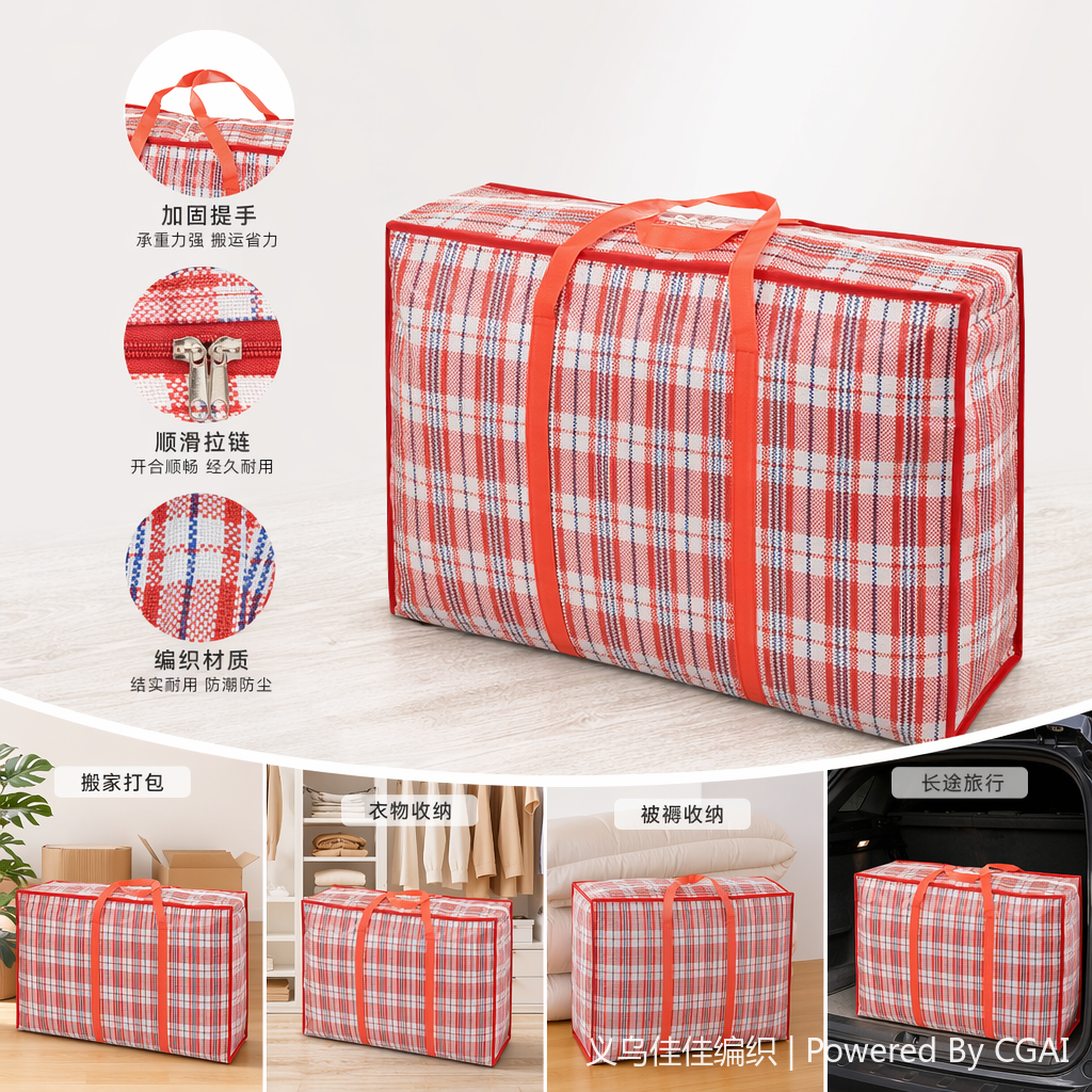 塑料编织袋吨包大号蛇皮袋装被子用编织袋