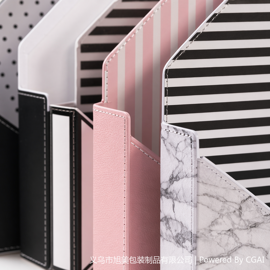 Envelope flower box, colorful striped marble texture gift box Application Scenario