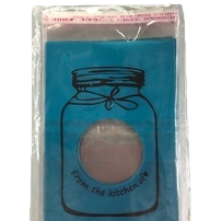 PVC plastic self-sealing bags, OPP aluminum foil self-standing packaging bags, multi-specification self-sealing bags Item Picture