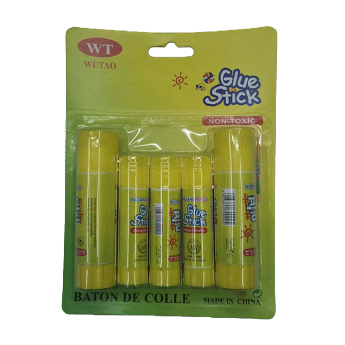 التغليف عبر الحدود مناسب للكحول الأصفر الصلب 7ML لصمغ الغراء Item Picture