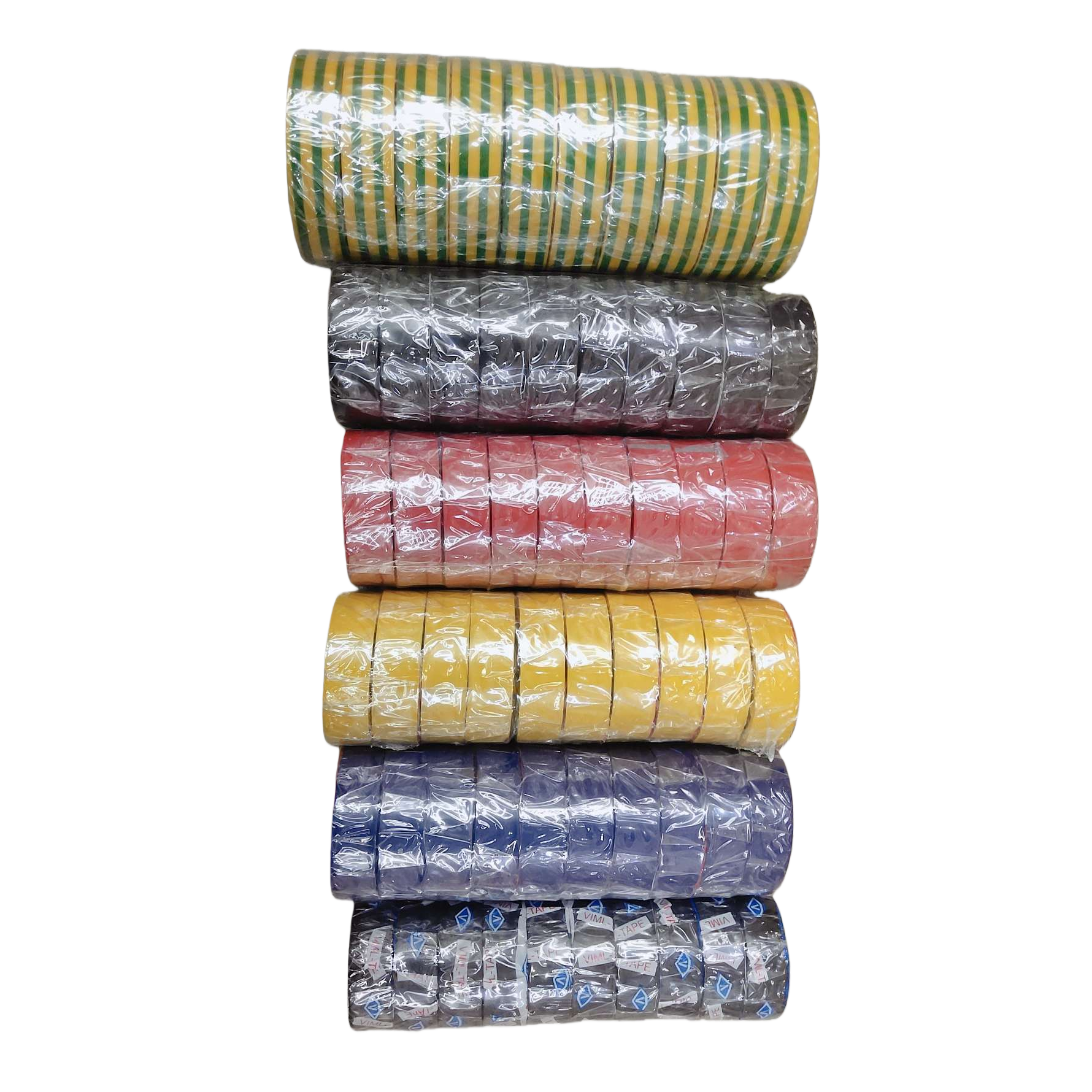 Electrical tape, colored insulating tape, roll electrical tape, high-temperature resistant release film, hydrocolloid, electrical insulation Item Picture
