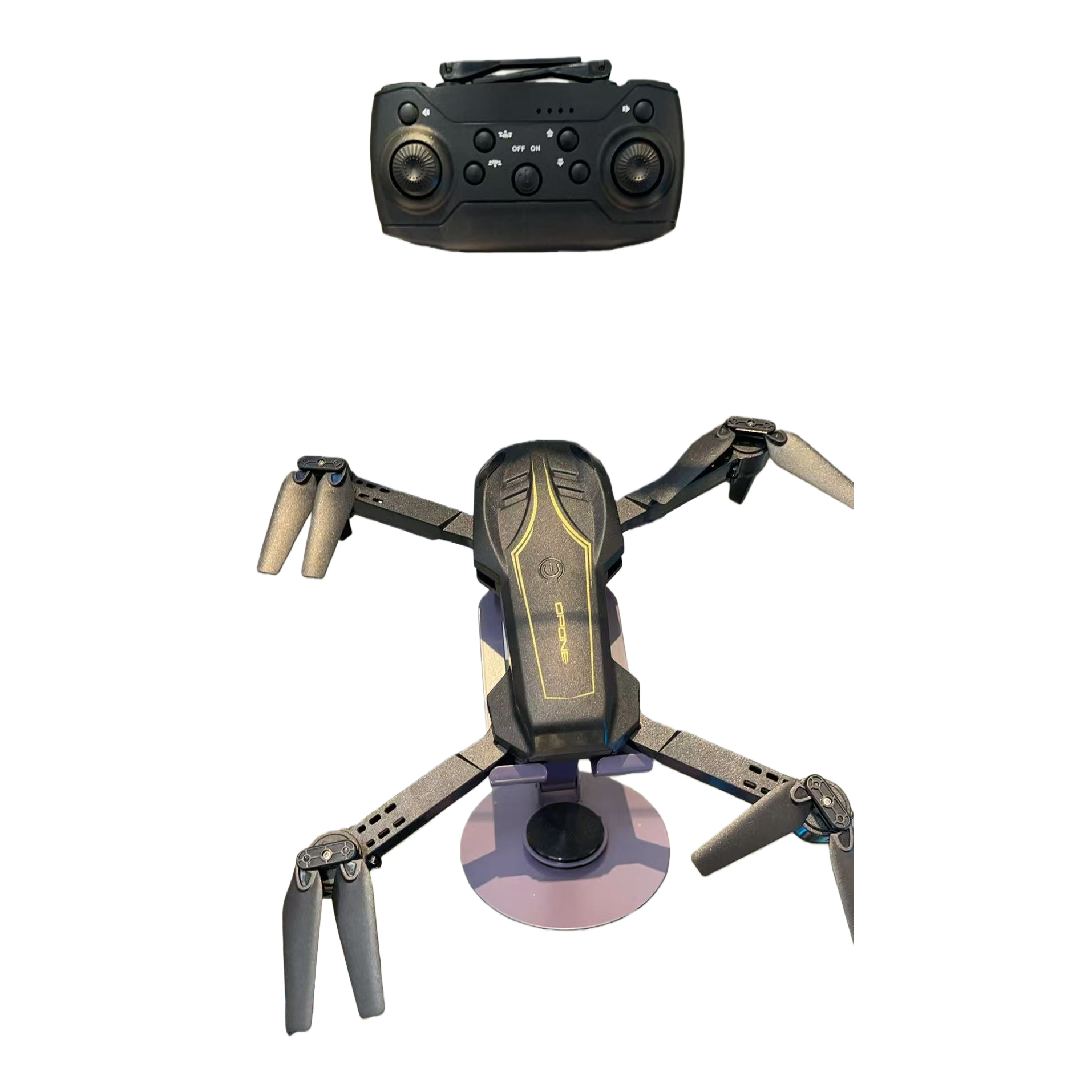 SY15 Black folding drone, a portable aerial photography remote control aircraft with a single camera Application Scenario
