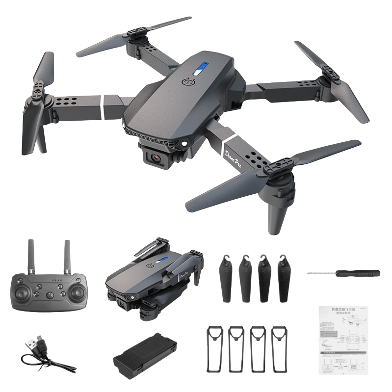 Cross-border E88pro/E99pro/K3 dual-camera aerial photography quadcopter fixed-altitude remote control aircraft toy Item Picture