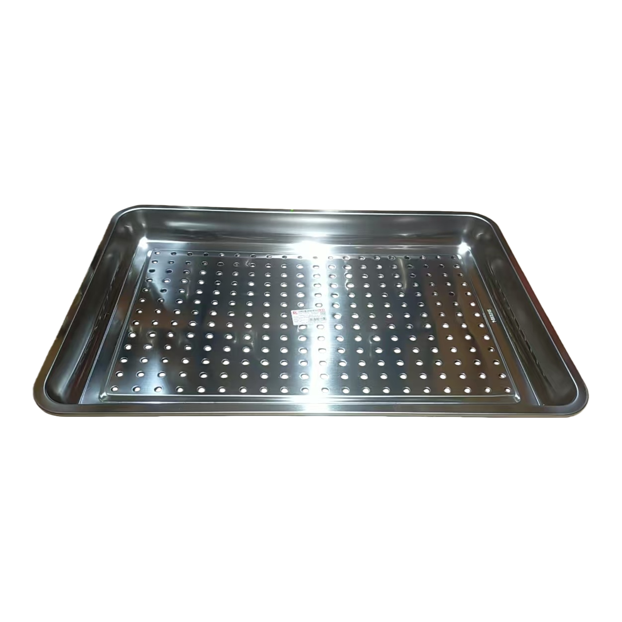 Thickened 304 stainless steel perforated and hollowed-out tray, 40*60*4.8CM Item Picture