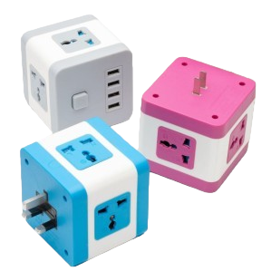 Color cube desktop socket, embedded wireless charger, smart switch, multi-functional Mexican style Item Picture