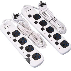 South American white multi-hole wiring socket, power strip, power socket board Item Picture