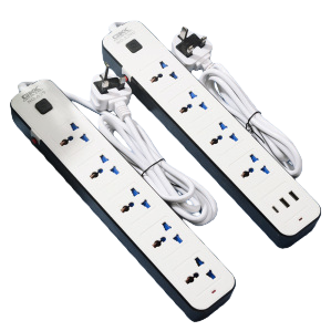 Bull Australian label one-on dual-control white multi-hole wall electrical socket Item Picture