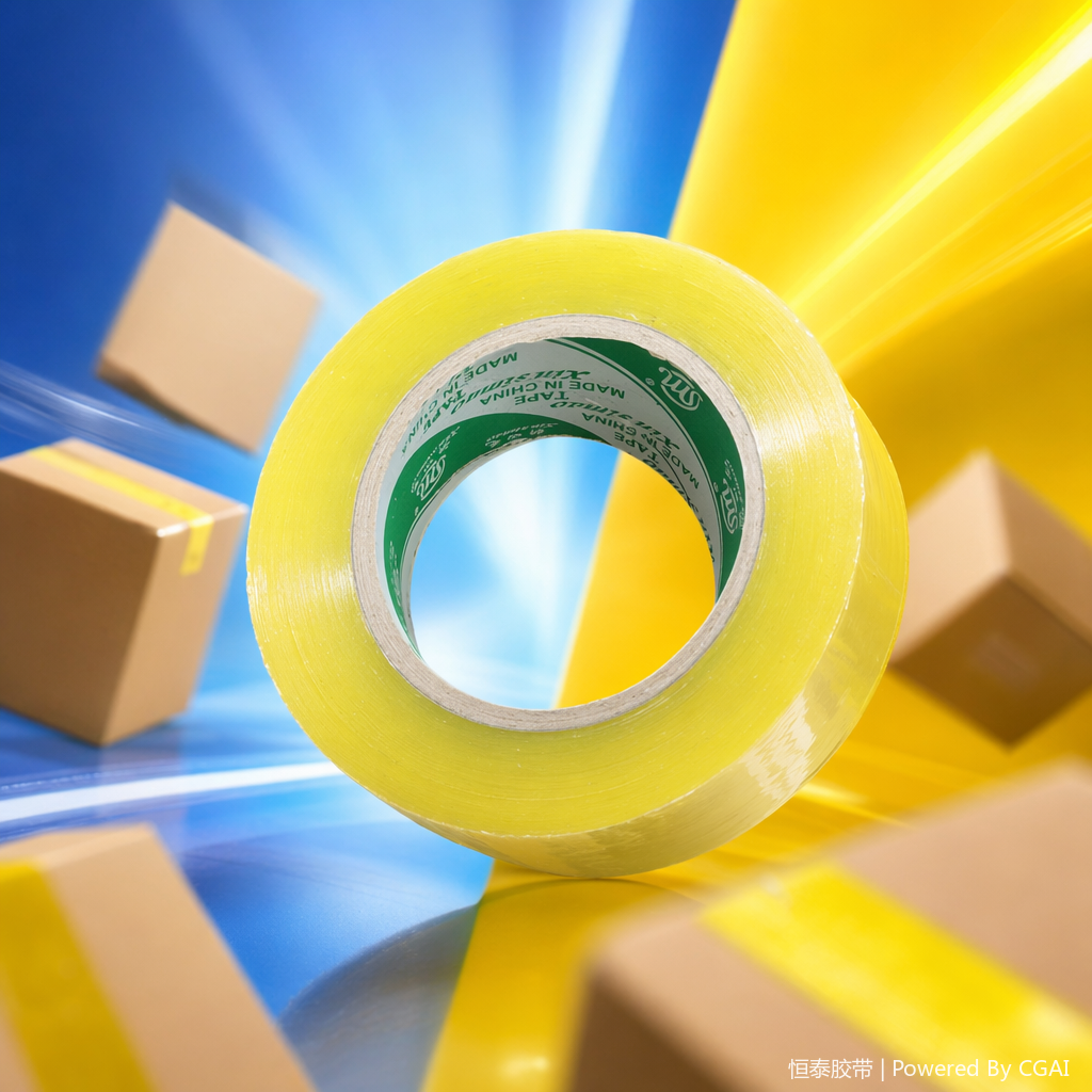 Hengtai 3cm wide transparent BOPP tape is specially designed for packaging and sealing Specification image