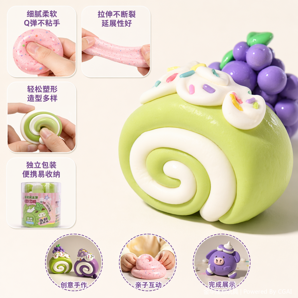 Baking Hut - Swiss Rolls Application Scenario