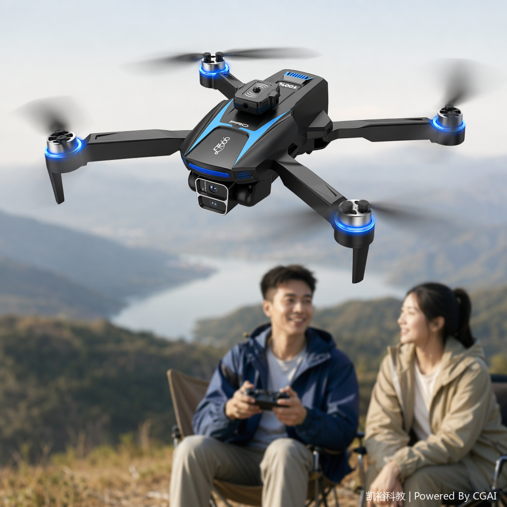foozac entry-level cross-border LF666 brushless drone optical flow high-definition dual-camera aerial photography remote control aircraft obstacle avoidance quadcopter details Picture