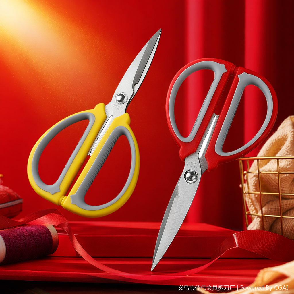 مقبض أصفر أحمر متعدد الأغراض ومقص أخرى Specification image