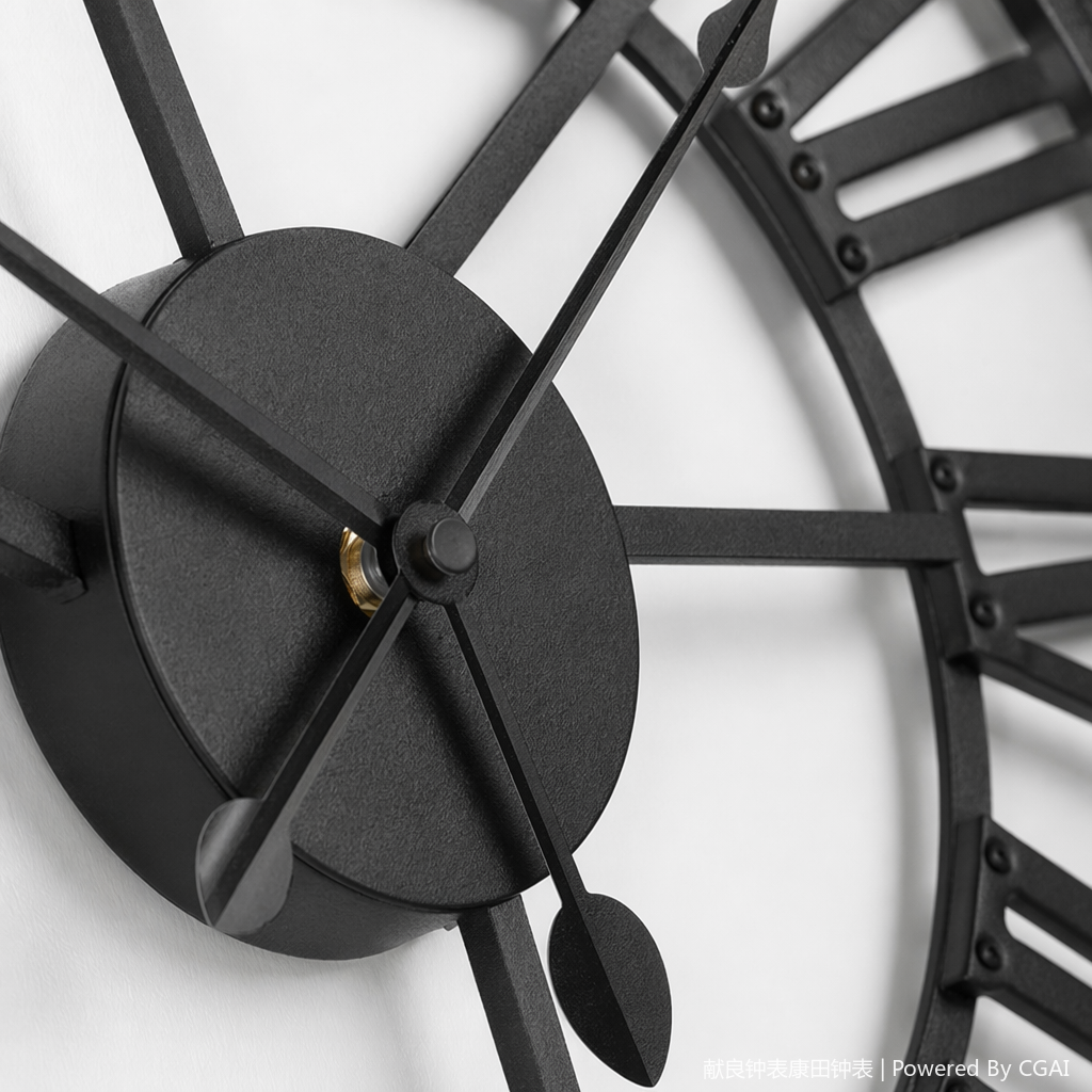 Acrylic craft wall clock, wall clock, wall-mounted clock, 30cm silent wall clock Application Scenario