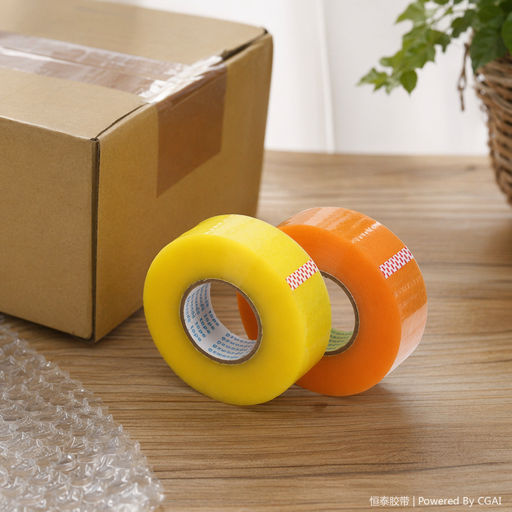 Hengtai tape Packaging tape, transparent adhesive tape, double-sided tape, 3CM details Picture