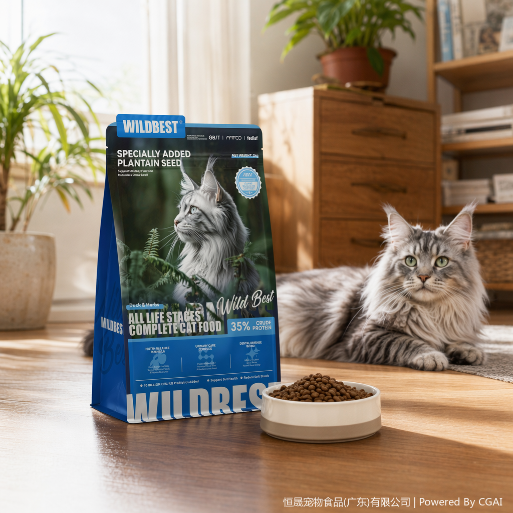wildbest brand cat dry food, 4 pounds of high-protein natural grain-free cat food, 125636619 details Picture