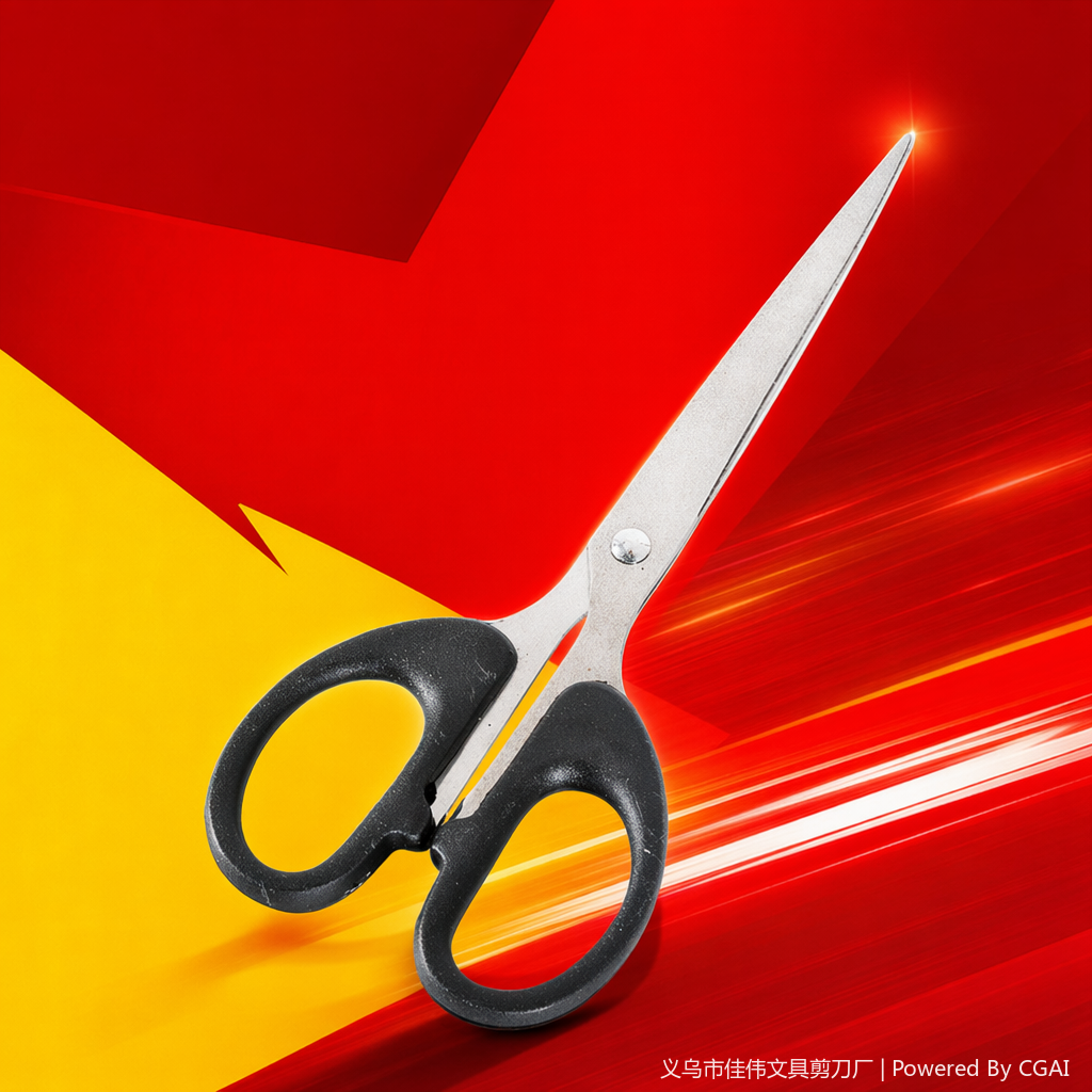 Black handle, silver blade, other scissors Specification image