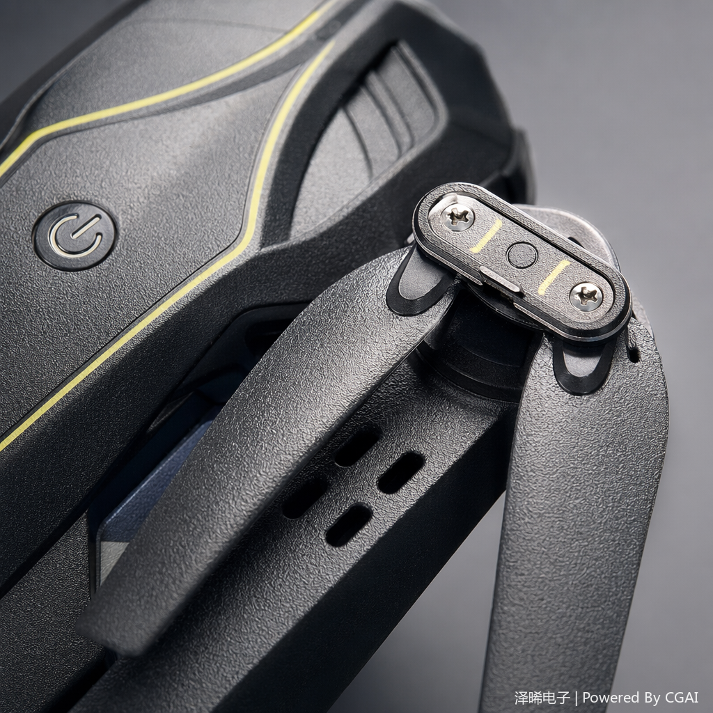 SY15 Black folding drone, a portable aerial photography remote control aircraft with a single camera Specification image