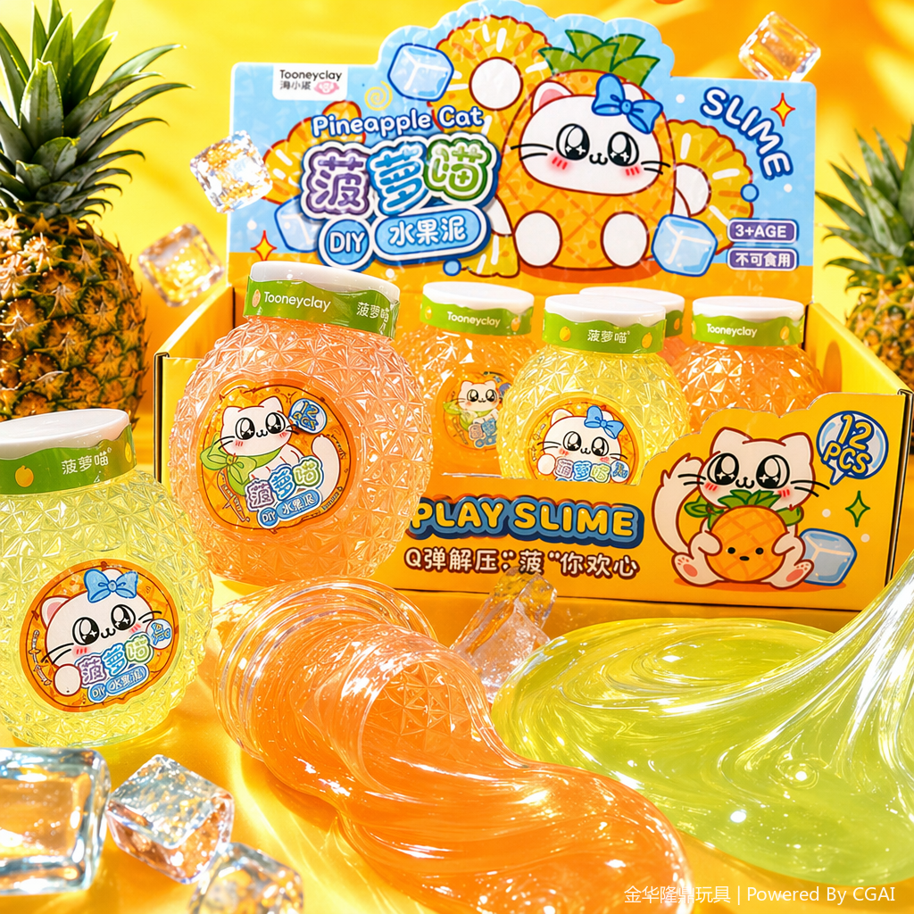 Pineapple Cat -DIY Fruit Puree Specification image