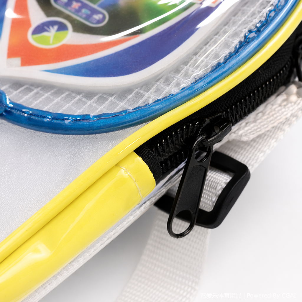 Pink and blue lightweight all-in-one badminton and tennis padel three-in-one racket set Application Scenario