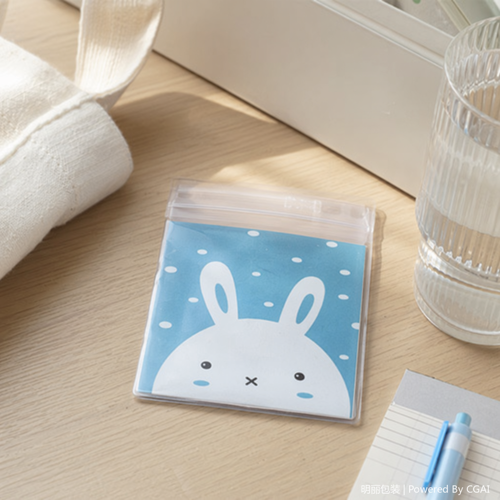 PVC plastic self-sealing bags and OPP aluminum foil self-standing self-sealing packaging bags details Picture