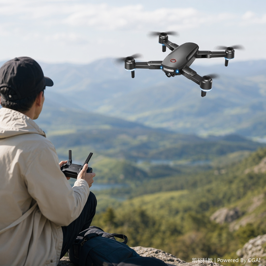 FOOZAC018 entry-level screen-controlled sensor drone, DJI drone Aerial Photography camera, Drone competition details Picture