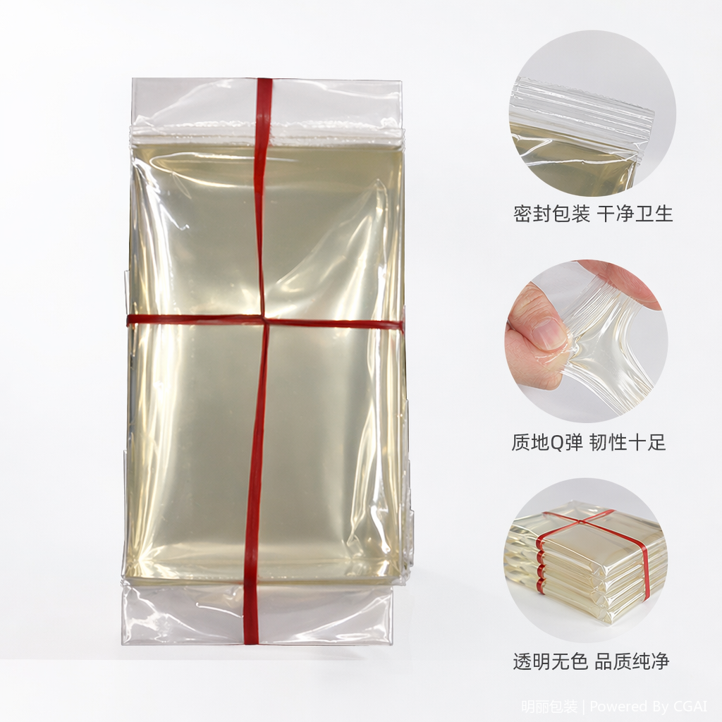 铝箔自立自封袋 PVC塑料OPP多层复合防潮包装袋