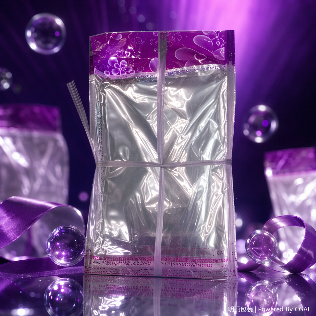 PVC plastic self-sealing bags, aluminum foil self-standing packaging bags, OPP transparent sealed bags Specification image