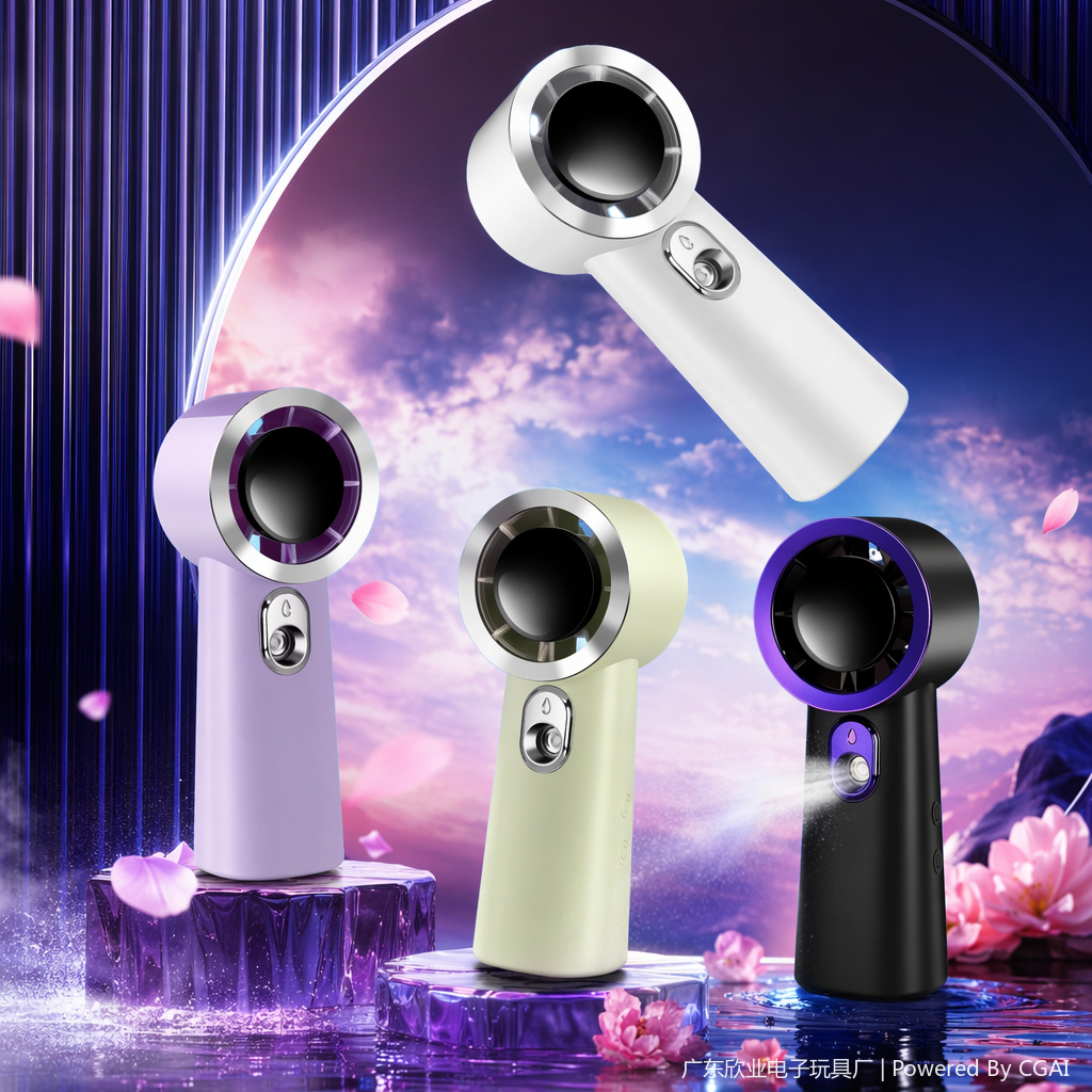 بسيط هو أرجواني أبيض أرجواني أسود مروحة صغيرة Specification image