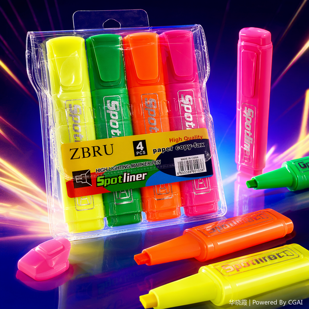 Jiwusha Marine Highlighter Stationery Pen Specification image