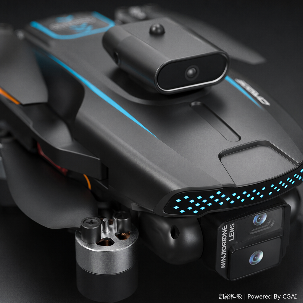 FOOZAC's new cross-border product, LF662, is a high-definition aerial photography drone with dazzling lights, a remote-controlled aircraft, and an obstacle avoidance quadcopter Application Scenario