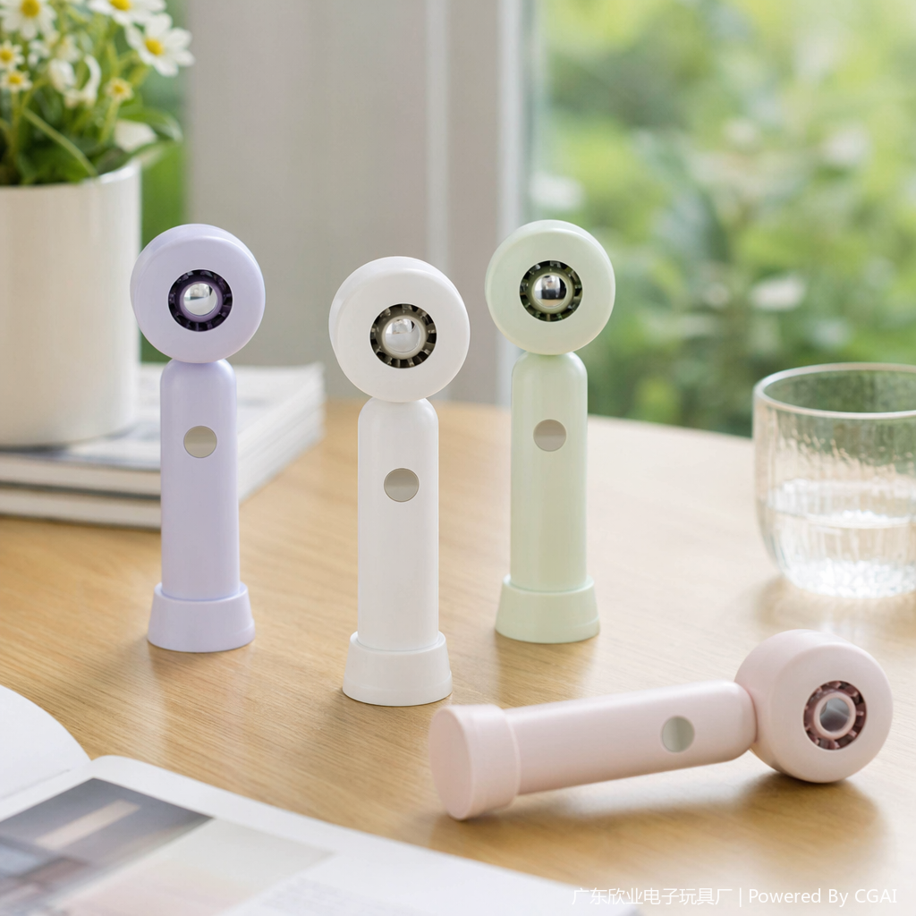 Simple and high-speed handheld mini fan, mini electric fan portable model details Picture