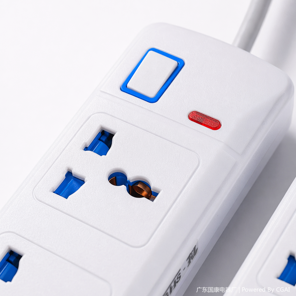 South American white multi-hole wiring socket, power strip, power board, socket board Application Scenario