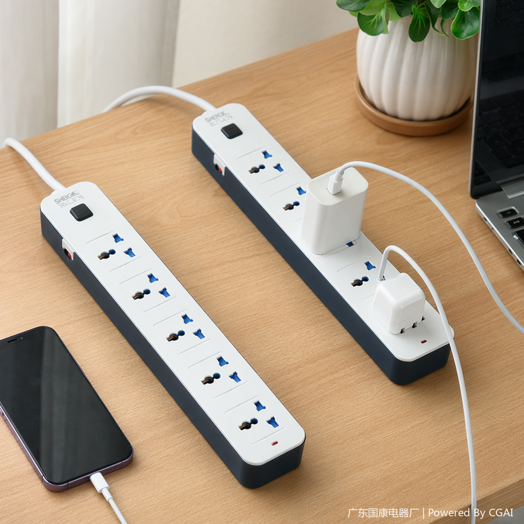 Bull Australian label one-on dual-control white multi-hole wall electrical socket details Picture