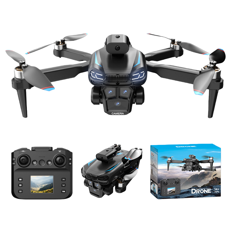 The Foozac intelligent obstacle avoidance drone features headless mode, altitude holding mode, WiFi FPV (dual-lens switching function), and remote lens adjustment function. Avoid obstacles on all sides Item Picture