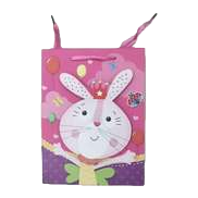 Pink rabbit gift bag, souvenir packaging box, running lighting fixture packaging box Item Picture
