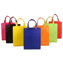 Custom-made eco-friendly colored non-woven fabric drawstring drawstring bags, large portable shopping bags Item Picture