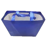 أكياس بلاستيكية زرقاء شفافة، أكياس هدايا مغلفة 30 x 40CM Item Picture