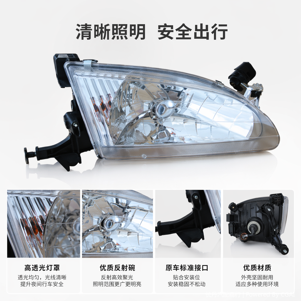 COROLLA'98 USA HEAD LAMP 312-1137-H
