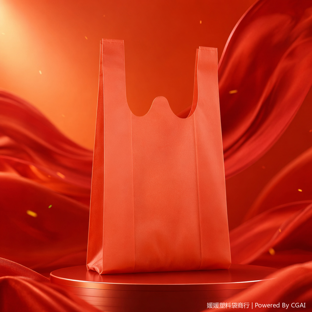 Thickened non-woven fabric drawstring takeout bags, children's gift bags, non-woven fabric bags Specification image