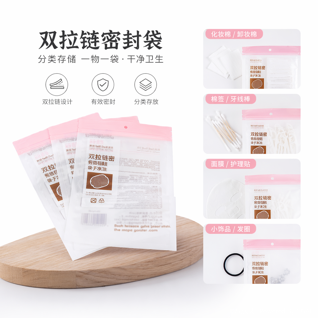 铝箔自立自封食品袋透明狗粮真空包装袋塑料食品袋