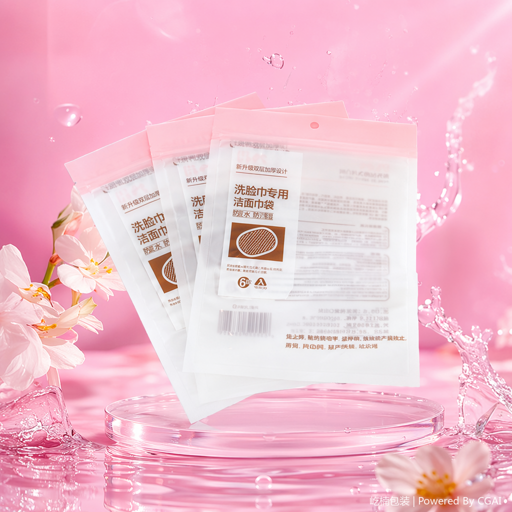 Aluminum foil self-sealing food bags, transparent dog food vacuum packaging bags, plastic food bags Specification image